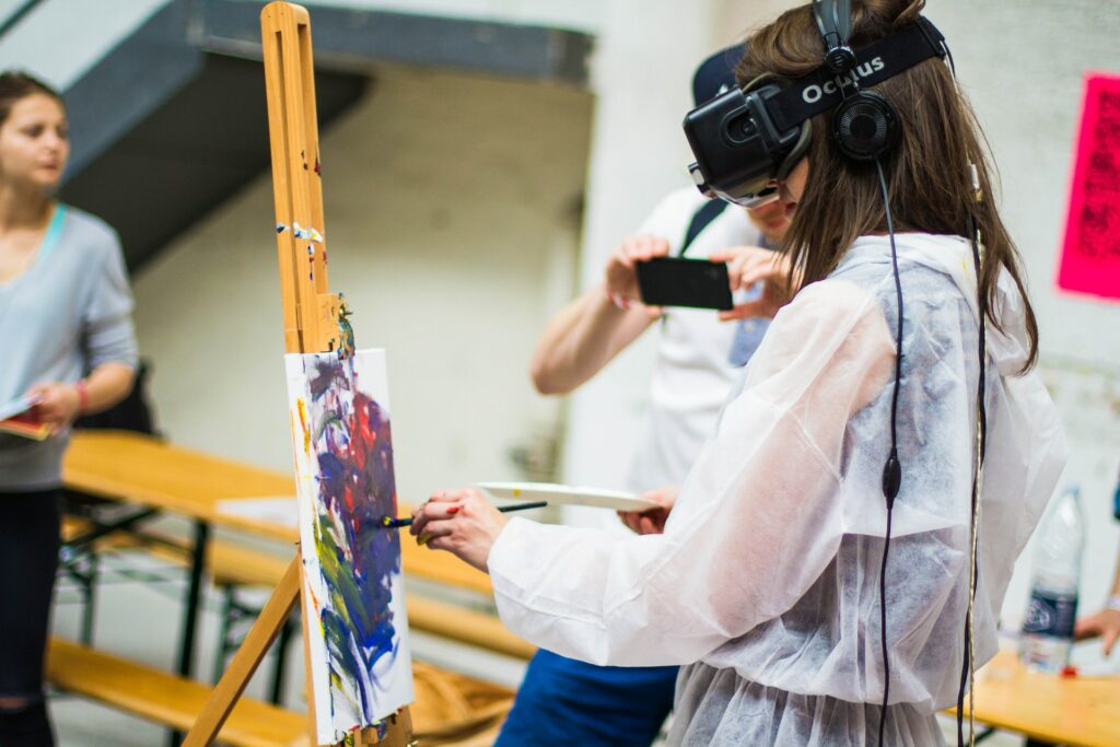 painting in virtual reality